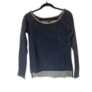 Jean-Louis Scherrer Women's Blue Pullover Sweater Size S Casual